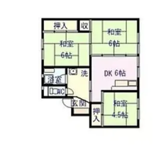 Skycrest十和田【4階】の間取り