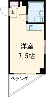 ウェザーコック近野【4階】の間取り