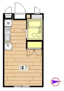 ラシャンス下落合【2階】の間取り
