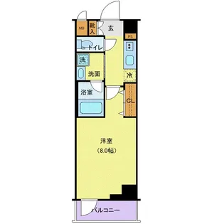 TATSUMIスカイガーデンテラス【6階】の間取り