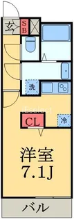リブリキクエイ【1階】の間取り