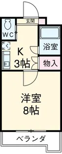 カーサビアンカ【3階】の間取り