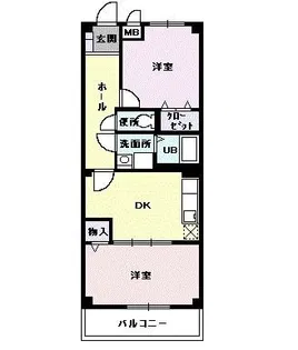 セレッソ ベージョ【3階】の間取り