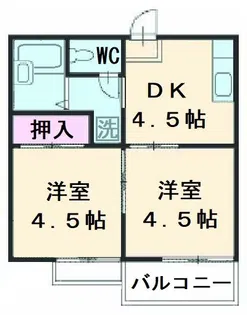 プリムローズ21【2階】の間取り