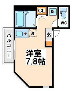エルミタージュ葵【3階】の間取り