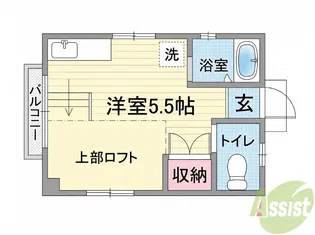 グリーンリーフ【2階】の間取り