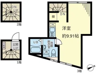 Cacco成増【3階】の間取り