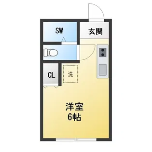 ベルメゾン【2階】の間取り