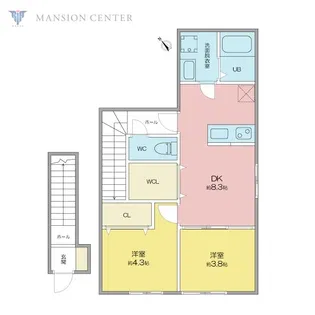 Maison de Rich東明【2階】の間取り