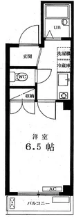 ユピテル・I【4階】の間取り