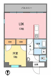 SLR吹上【7階】の間取り