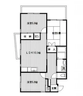 ヴァンベール本郷台【1階】の間取り