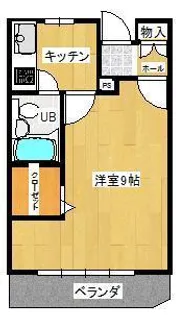 モンシャトー【2階】の間取り