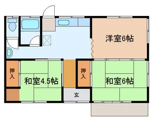 栃木県佐野市犬伏下町【一戸建】の間取り
