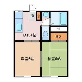 ベルメゾン21【2階】の間取り