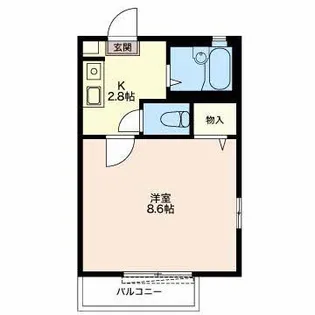 フェアリーランド A【1階】の間取り