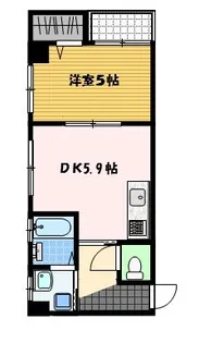 ステアBLD【3階】の間取り