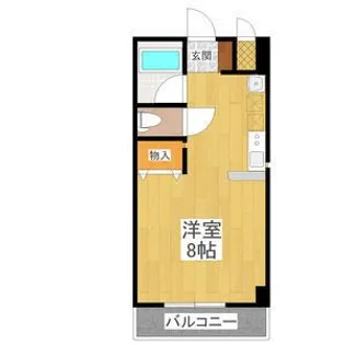 テンローズ106【6階】の間取り