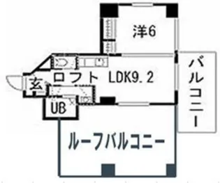 クレスト小町【9階】の間取り