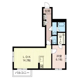 カームメゾン【2階】の間取り