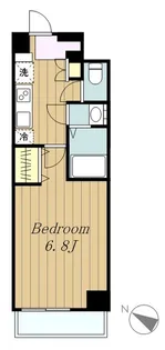 1Kの間取り画像