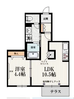 栞【1階】の間取り