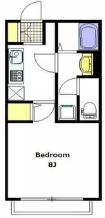 ディアコート落合【2階】の間取り
