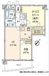 パークハイツ戸塚舞岡【6階】の間取り