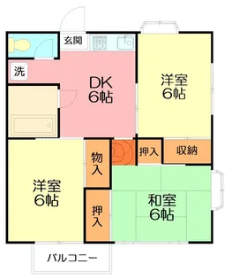 ウェンディ湘南【2階】の間取り