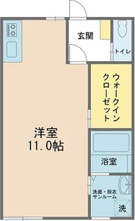 アスコットKL【1階】の間取り