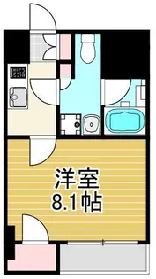 MAXIV CROS 竹ノ塚【6階】の間取り