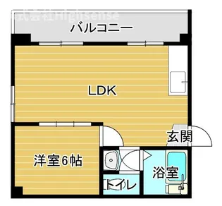 シャトーあが【3階】の間取り
