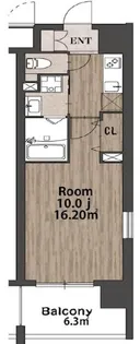 KATURA高崎【3階】の間取り