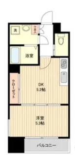 La Douceur片平【14階】の間取り