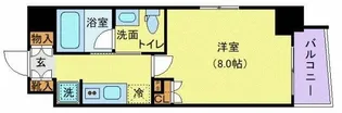 東京都中央区八丁堀3【マンション】の間取り