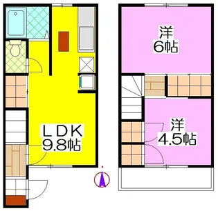 コーポモリヤの間取り