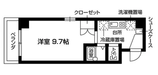 HGY富小路【2階】の間取り