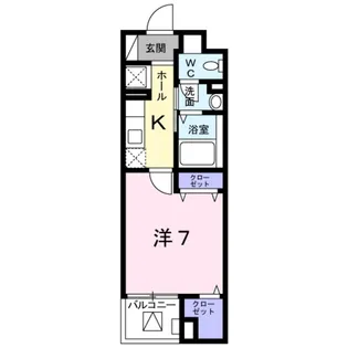 東京都八王子市松木【マンション】の間取り