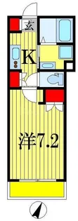 千葉県船橋市東中山1【マンション】の間取り