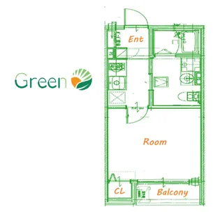 神奈川県平塚市袖ケ浜【アパート】の間取り
