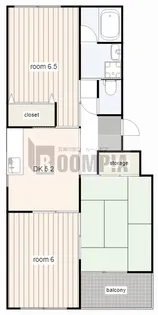 メゾンドアイン【4階】の間取り