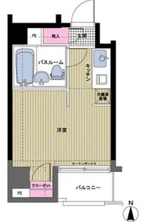 フェニックス西新宿5丁目弐番館【5階】の間取り