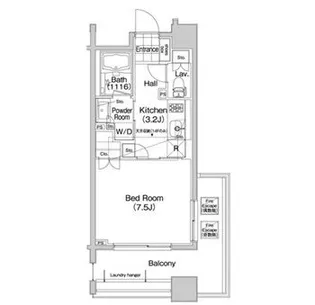 コンフォリア笹塚【10階】の間取り