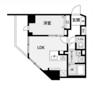 東京都北区西ケ原1【マンション】の間取り