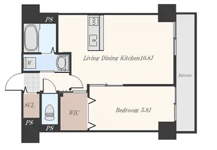 フォレストテラス【8階】の間取り