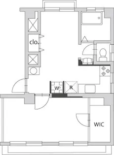 目黒エースマンション【4階】の間取り