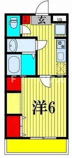 マリンパレス津田沼【3階】の間取り