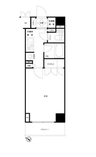 ルーブル東麻布【7階】の間取り