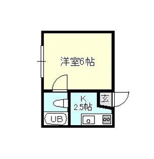 R-KITAYOKOCHO【2階】の間取り