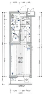 アーバンステーション成増【4階】の間取り